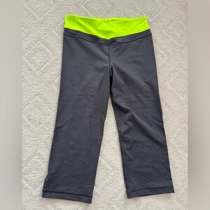 Victoria Secret/ VSX/ Gray and Neon Green Yoga Pants/S